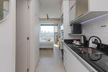 Studio à venda com 29m², 1 quarto e sem vaga Studio à venda com 29m², 1 quarto e sem vagaCozinha