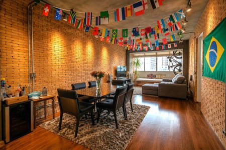 Apartamento para alugar com 140m², 2 quartos e 1 vaga Apartamento para alugar com 140m², 2 quartos e 1 vagaSala
