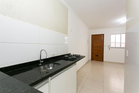 Cozinha de apartamento para alugar com 1 quarto, 27m² em Chácara Santo Antônio (zona Leste), São Paulo