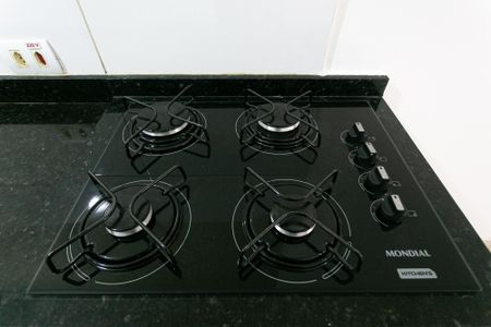 Cozinha - Cooktop de apartamento para alugar com 1 quarto, 27m² em Chácara Santo Antônio (zona Leste), São Paulo