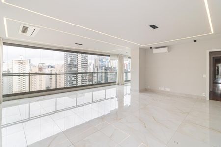 Sala de apartamento para alugar com 2 quartos, 134m² em Vila Nova Conceição, São Paulo