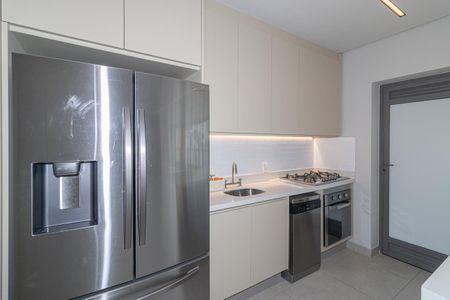 Cozinha de apartamento para alugar com 2 quartos, 134m² em Vila Nova Conceição, São Paulo