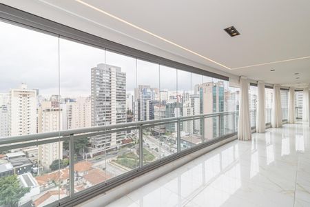 Varanda de apartamento para alugar com 2 quartos, 134m² em Vila Nova Conceição, São Paulo