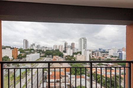 Studio para alugar com 27m², 1 quarto e sem vagaVaranda
