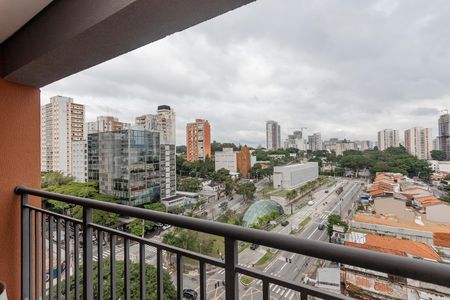Studio para alugar com 27m², 1 quarto e sem vagaVaranda