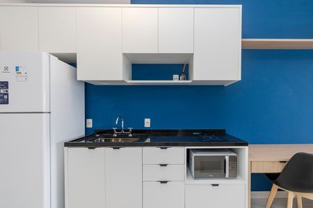 Studio de kitnet/studio para alugar com 1 quarto, 27m² em Santo Amaro, São Paulo
