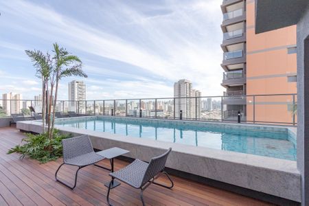 Studio para alugar com 27m², 1 quarto e sem vagaPiscina