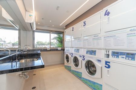 Studio para alugar com 27m², 1 quarto e sem vagaLavanderia