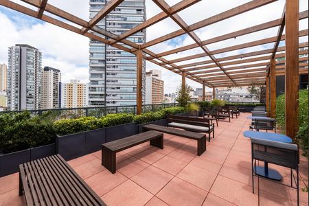 Studio à venda com 27m², 1 quarto e sem vagaÁrea Externa