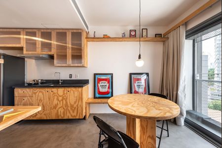 Studio à venda com 27m², 1 quarto e sem vagaCozinha