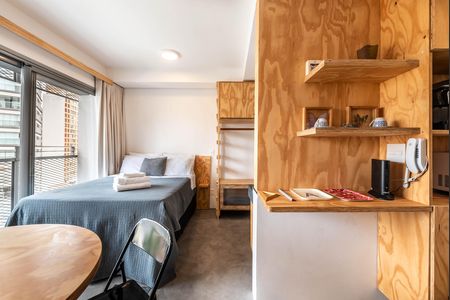 Studio à venda com 27m², 1 quarto e sem vagaStudio