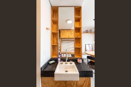 Studio à venda com 27m², 1 quarto e sem vagaBanheiro