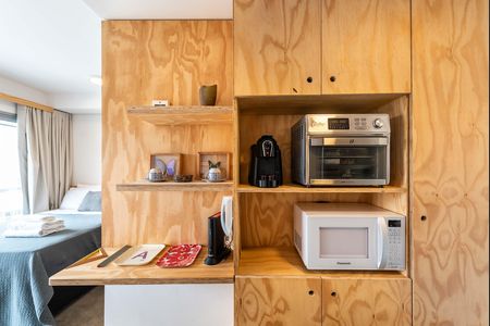 Studio à venda com 27m², 1 quarto e sem vagaCozinha