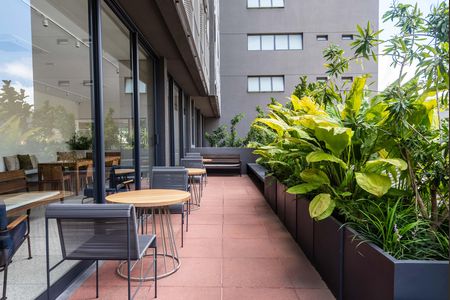 Studio à venda com 27m², 1 quarto e sem vagaÁrea Externa