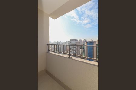 Varanda de kitnet/studio para alugar com 1 quarto, 24m² em Pinheiros, São Paulo