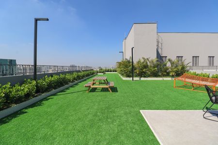 Studio para alugar com 24m², 1 quarto e sem vaga Studio para alugar com 24m², 1 quarto e sem vagaTerraço