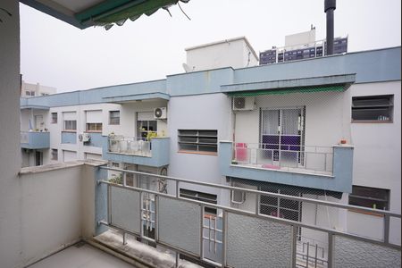 Varanda da Sala de apartamento à venda com 3 quartos, 85m² em Menino Deus, Porto Alegre