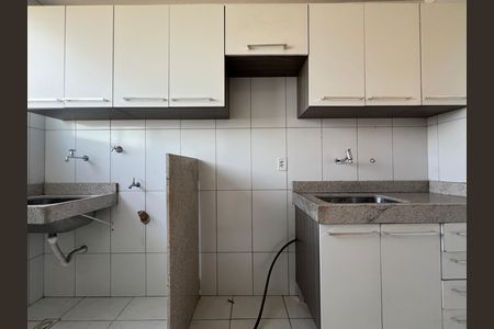 Cozinha - Armários de apartamento à venda com 2 quartos, 52m² em Castelo, Belo Horizonte