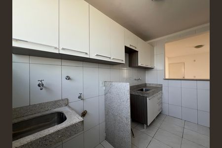 Cozinha e Área de Serviço de apartamento à venda com 2 quartos, 52m² em Castelo, Belo Horizonte
