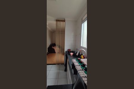 Cozinha de apartamento para alugar com 2 quartos, 42m² em Jardim Castelo Branco, Ribeirão Preto