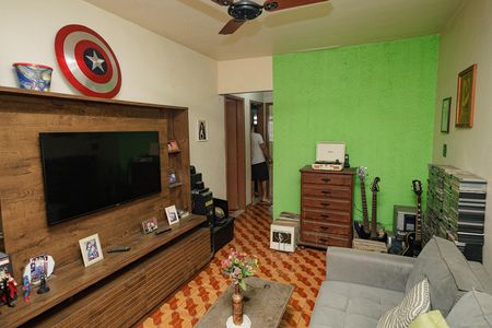 Sala de casa para alugar com 2 quartos, 88m² em Campo Grande, Rio de Janeiro