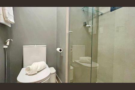 Studio para alugar com 27m², 1 quarto e sem vagaBanheiro