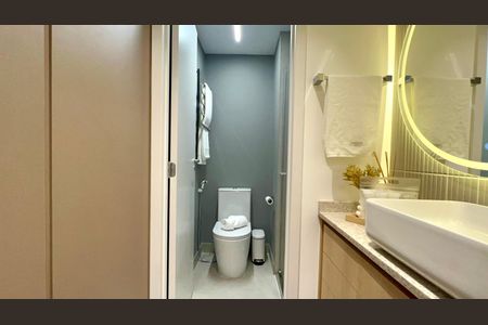 Studio para alugar com 27m², 1 quarto e sem vagaBanheiro