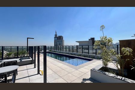 Studio para alugar com 27m², 1 quarto e sem vagaPiscina