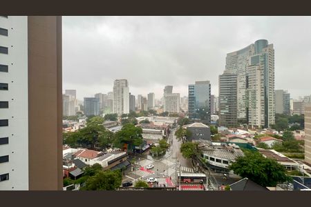 Vista da Varanda de kitnet/studio para alugar com 1 quarto, 27m² em Pinheiros, São Paulo