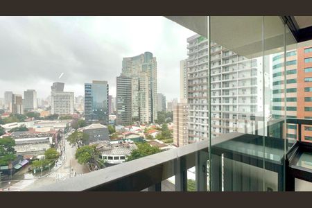 Studio para alugar com 27m², 1 quarto e sem vagaVaranda