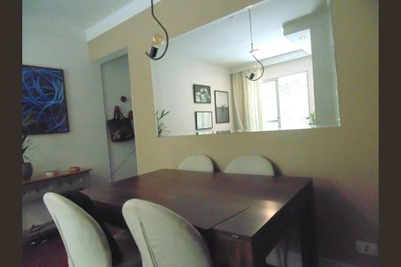 Sala de Jantar de apartamento à venda com 2 quartos, 55m² em Vila Andrade, São Paulo