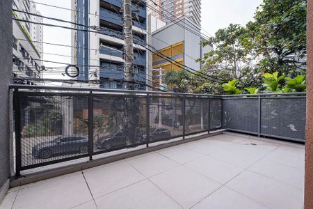 Studio para alugar com 35m², 1 quarto e sem vaga Studio para alugar com 35m², 1 quarto e sem vagaStudio - Varanda