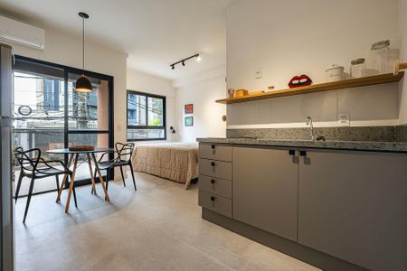 Studio para alugar com 35m², 1 quarto e sem vaga Studio para alugar com 35m², 1 quarto e sem vagaStudio