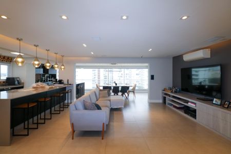 Sala de apartamento à venda com 4 quartos, 198m² em Cerâmica, São Caetano do Sul