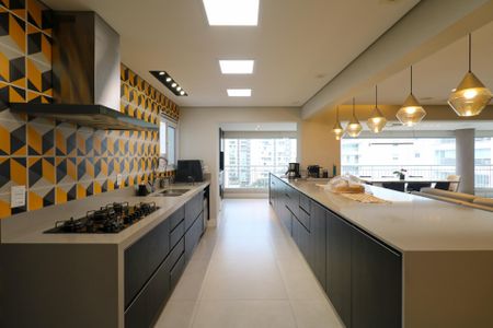 Cozinha de apartamento à venda com 4 quartos, 198m² em Cerâmica, São Caetano do Sul