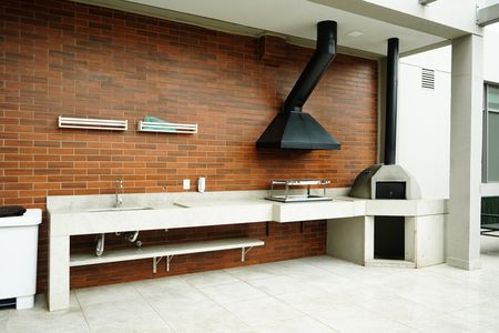 Studio para alugar com 26m², 1 quarto e sem vagaÁrea comum - Churrasqueira