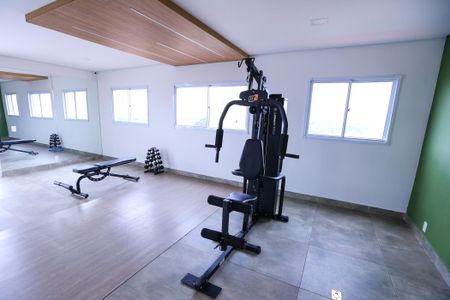Apartamento para alugar com 35m², 2 quartos e sem vaga Apartamento para alugar com 35m², 2 quartos e sem vagaAcademia