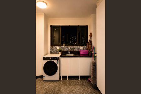 Área de Serviço de apartamento à venda com 3 quartos, 106m² em Santa Paula, São Caetano do Sul