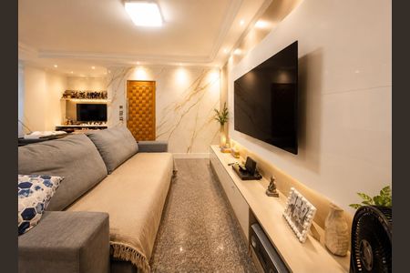 Sala  de apartamento à venda com 3 quartos, 106m² em Santa Paula, São Caetano do Sul