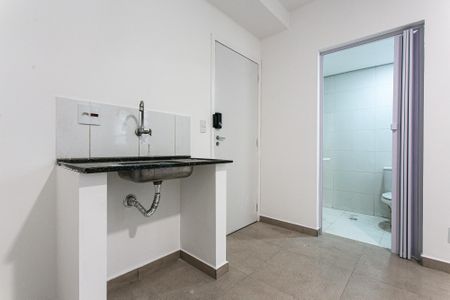 Cozinha de kitnet/studio para alugar com 1 quarto, 25m² em Tatuapé, São Paulo