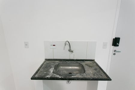 Cozinha de kitnet/studio para alugar com 1 quarto, 25m² em Tatuapé, São Paulo