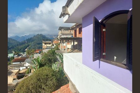 Varanda da sala de apartamento para alugar com 3 quartos, 70m² em Carangola, Petrópolis