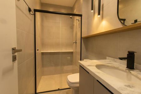 Apartamento para alugar com 38m², 1 quarto e 1 vaga Apartamento para alugar com 38m², 1 quarto e 1 vagaBanheiro Social