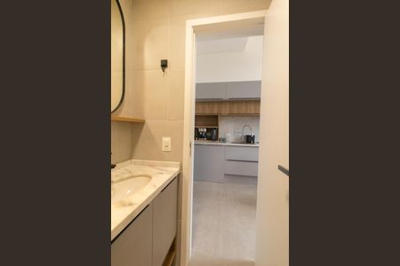 Apartamento para alugar com 38m², 1 quarto e 1 vaga Apartamento para alugar com 38m², 1 quarto e 1 vagaBanheiro Social