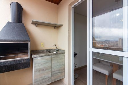 Varanda gourmet de apartamento para alugar com 2 quartos, 51m² em Jaguaribe, Osasco