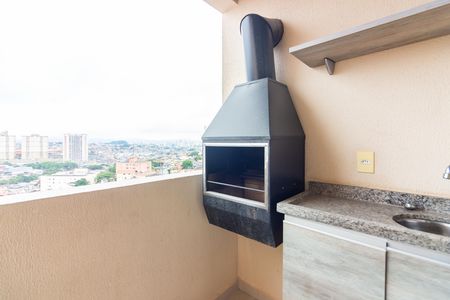 Varanda gourmet de apartamento para alugar com 2 quartos, 51m² em Jaguaribe, Osasco
