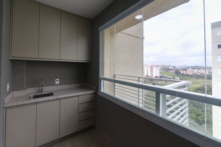 Apartamento à venda com 64m², 2 quartos e 1 vagaVaranda gourmet