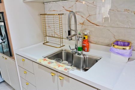Cozinha de apartamento à venda com 3 quartos, 105m² em Parada Inglesa, São Paulo
