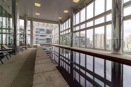 Apartamento para alugar com 34m², 1 quarto e 1 vaga Apartamento para alugar com 34m², 1 quarto e 1 vagaPiscina Coberta