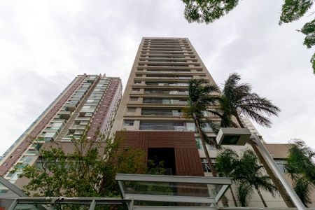 Apartamento para alugar com 34m², 1 quarto e 1 vaga Apartamento para alugar com 34m², 1 quarto e 1 vagaFachada